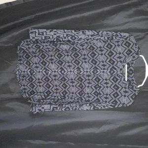 BR Factory Button-down Boyfriend Fit Top